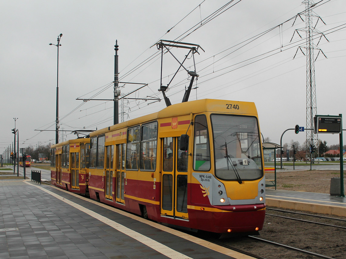 Łódź, Konstal 805NaND Nr. 2740