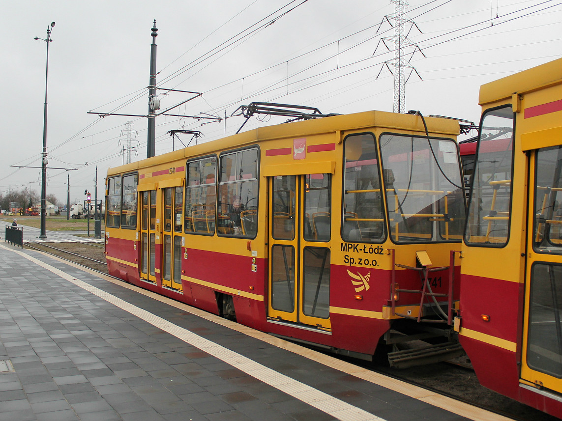 Lodz, Konstal 805NaND/2 Nr. 2741