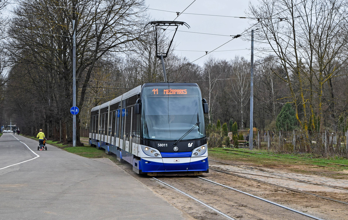 Riga, Škoda 15T1 ForCity Alfa Riga N°. 58011