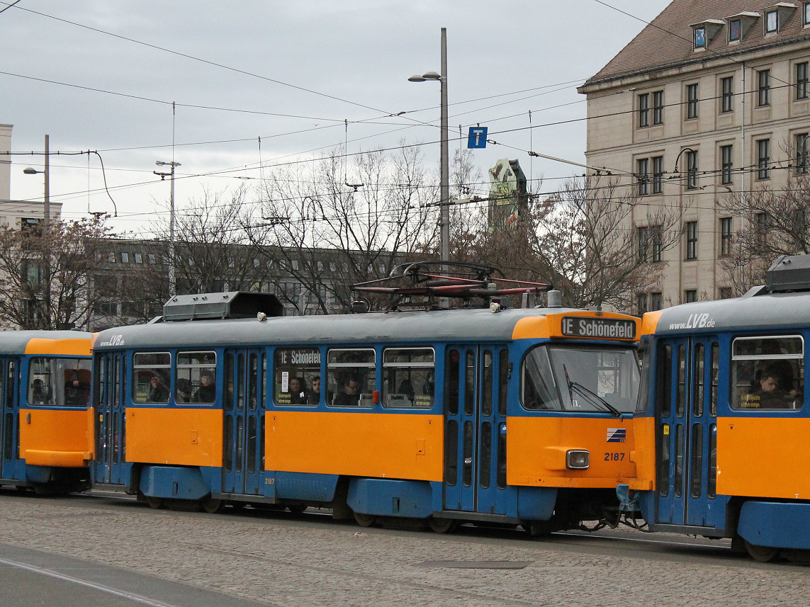 Leipzig, Tatra T4D-M1 Br. 2187