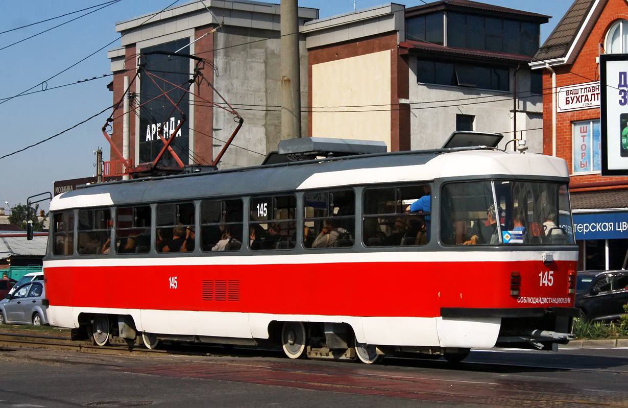 Краснодар, Tatra T3SU КВР МРПС № 145