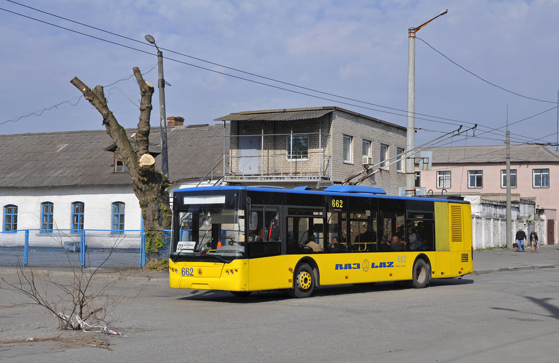 Krîvîi Rih, LAZ E183D1 Nr. 662