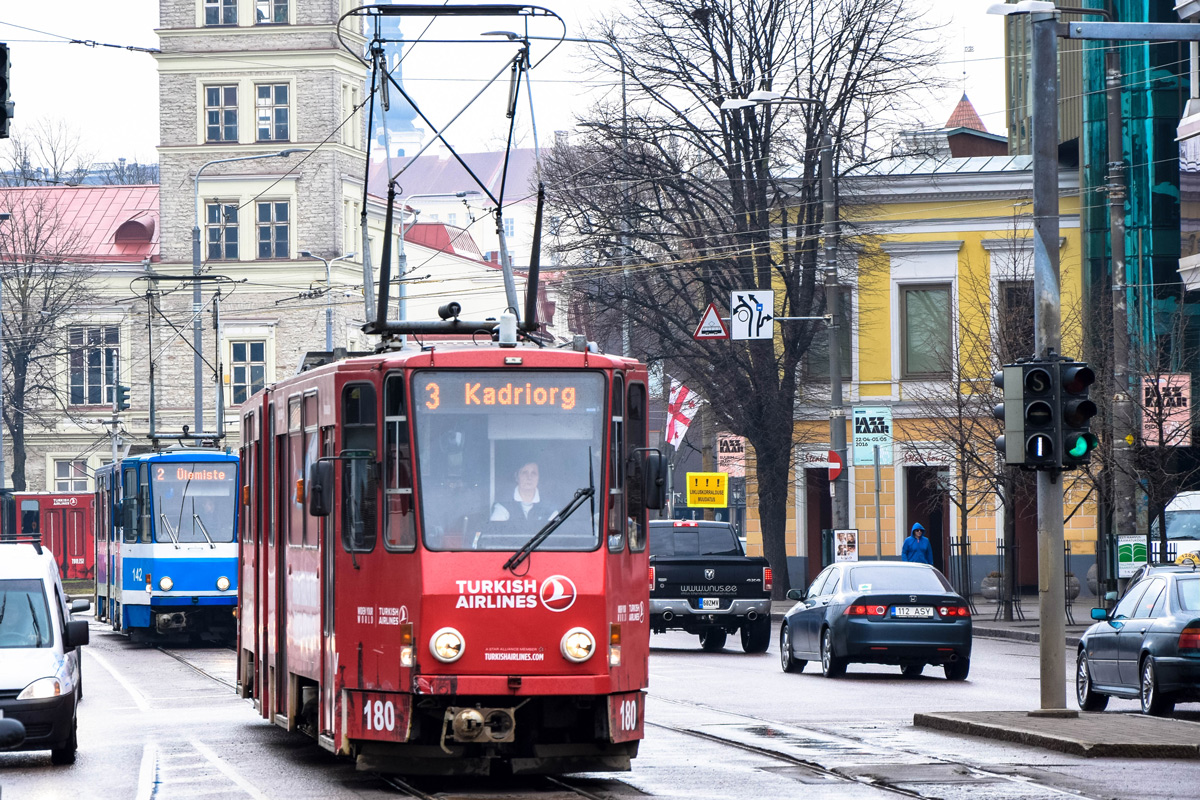 Таллин, Tatra KT4D № 180