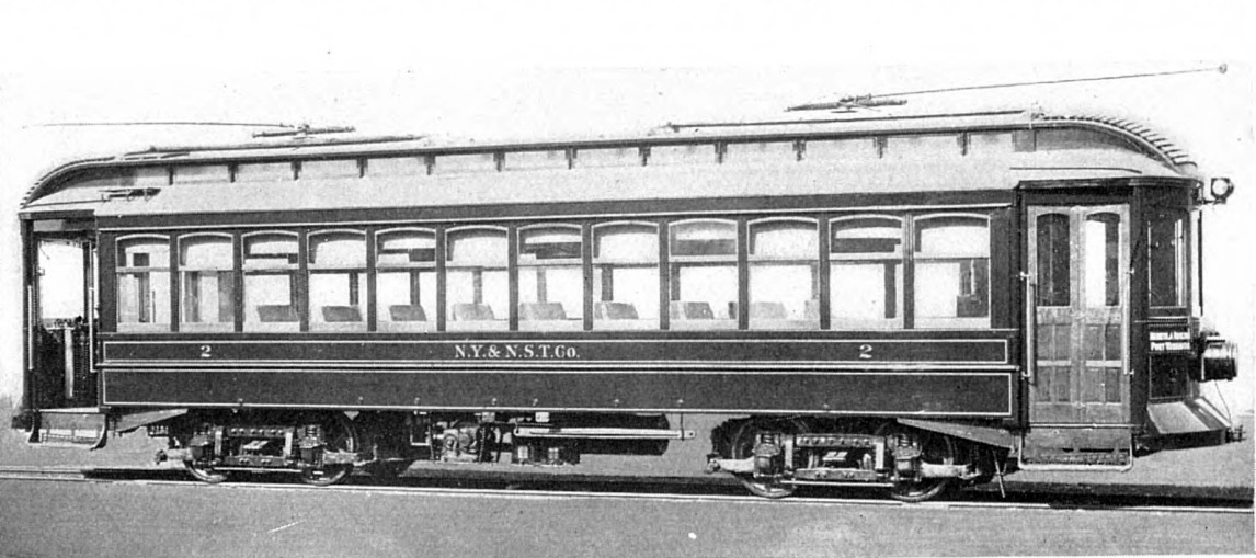 Нью-Йорк, Четырёхосный моторный Stephenson № 2 Нью-Йорк, Четырёхосный моторный Stephenson № 2