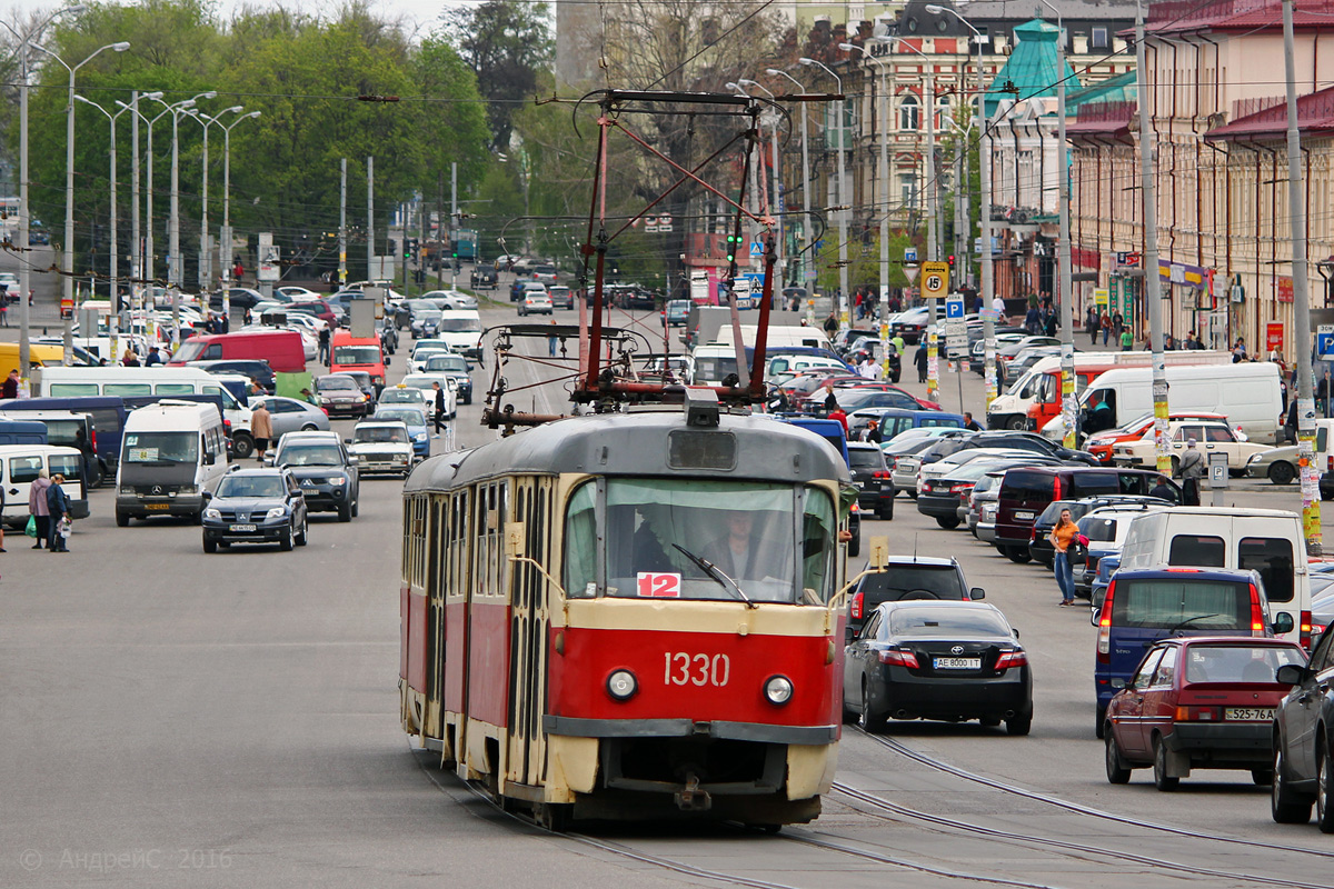 Днепр, Tatra T3SU № 1330