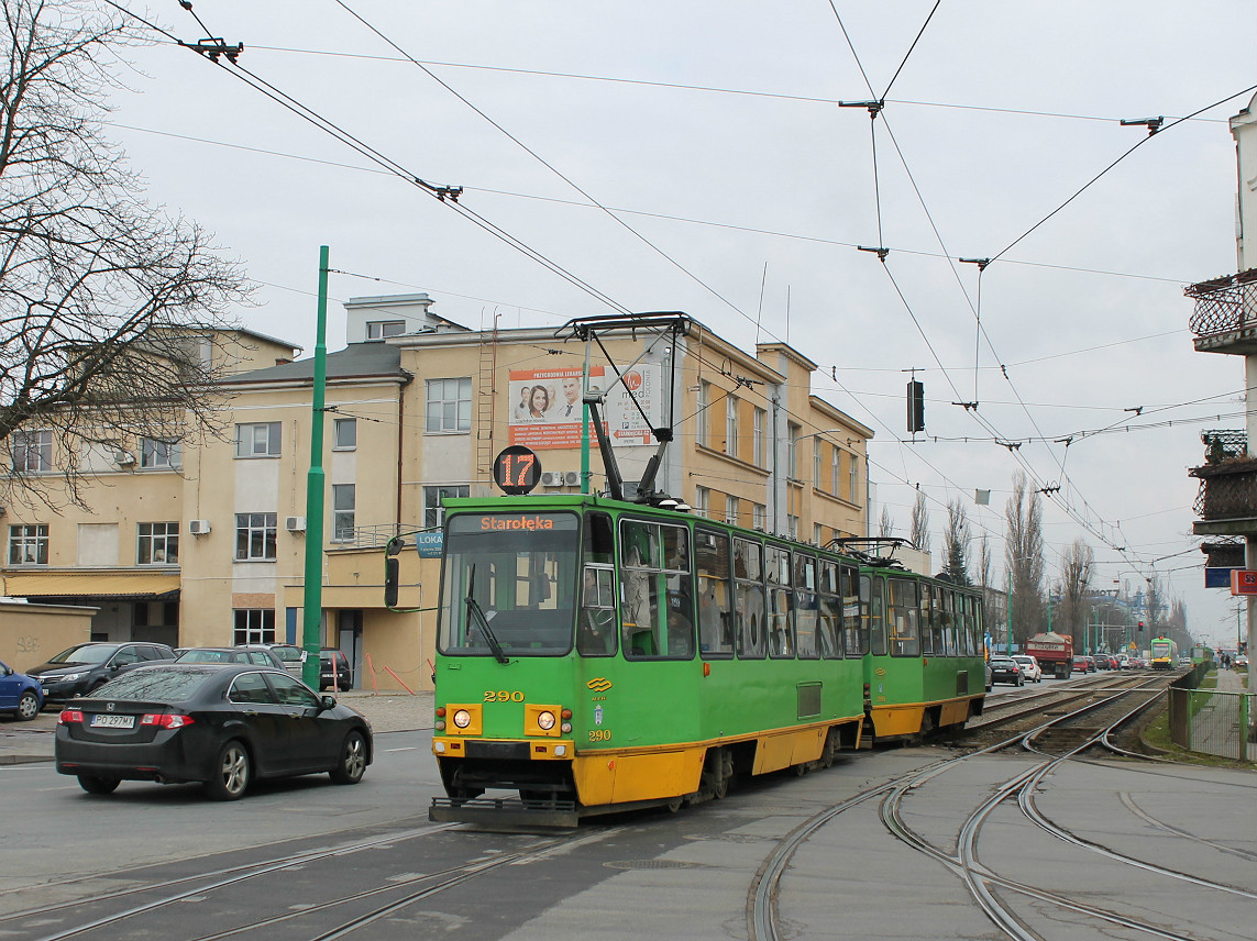 Poznań, Konstal 105Na # 290