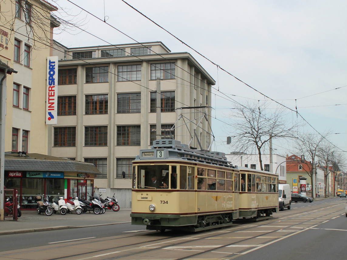 德勒斯登, Busch 2-axle motor car # 734 (201 305)