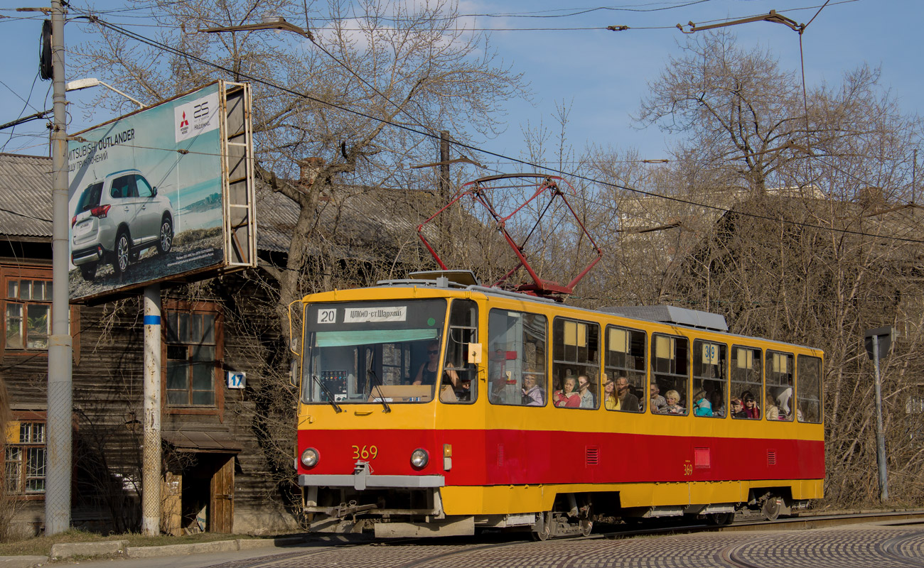 Екатеринбург, Tatra T6B5SU № 369
