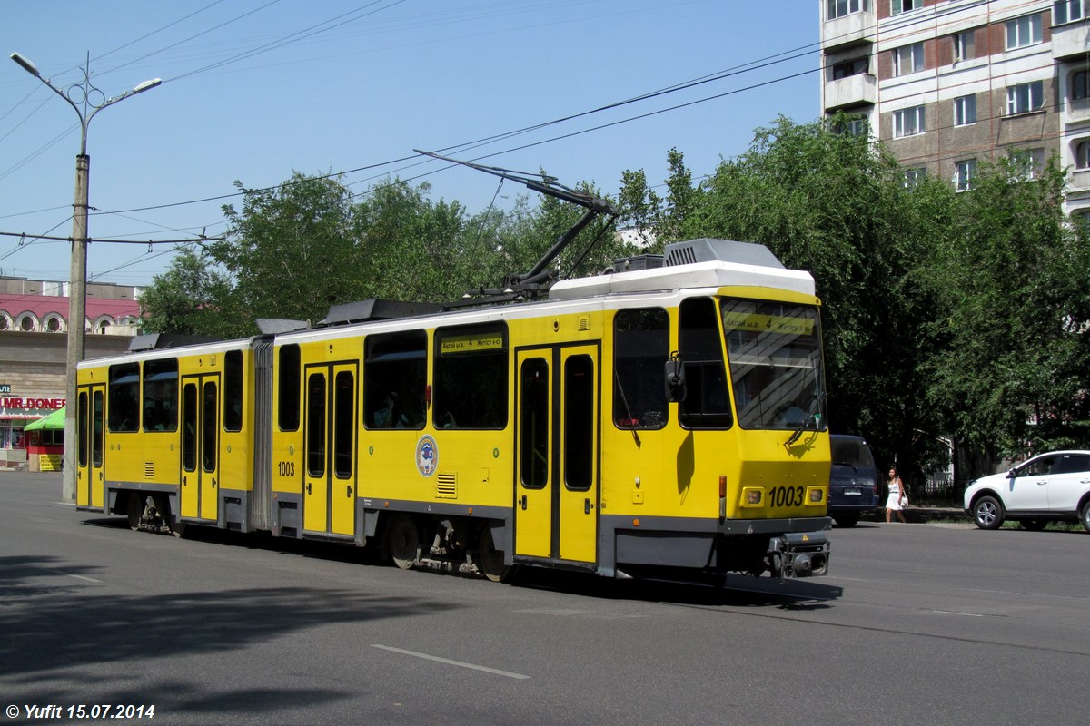 Алматы, Tatra KT4DtM № 1003