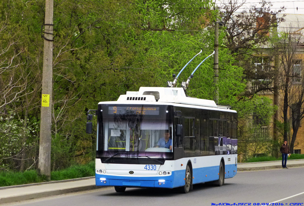 Крымский троллейбус, Богдан Т70110 № 4330 Крымский троллейбус, Богдан Т70110 № 4330