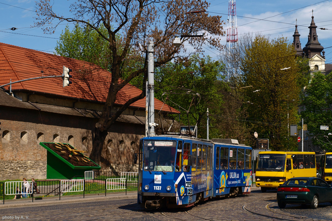 Львов, Tatra KT4SU № 1137