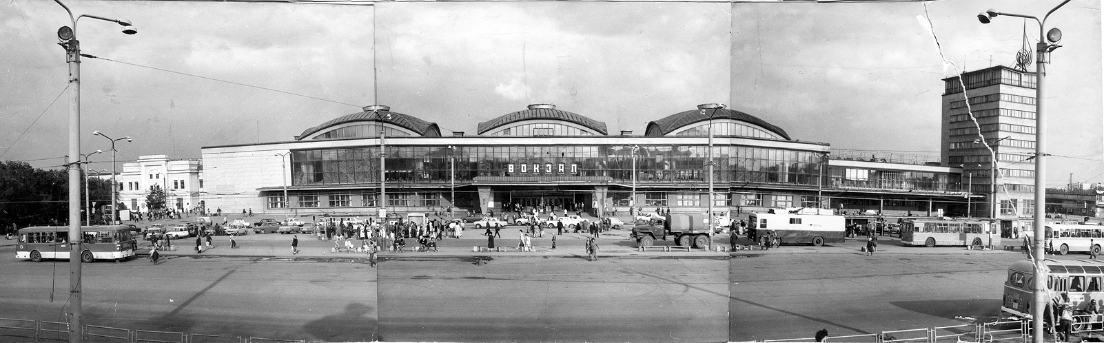 Челябинск, КТГ-1 № 101; Челябинск — Исторические фотографии; Челябинск — Конечные станции и кольца