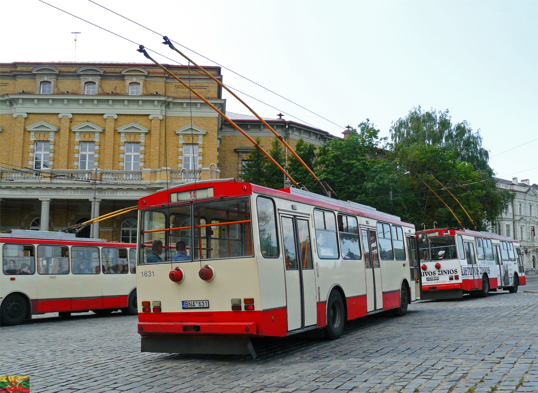 Vilnius, Škoda 14Tr13/6 N°. 1631