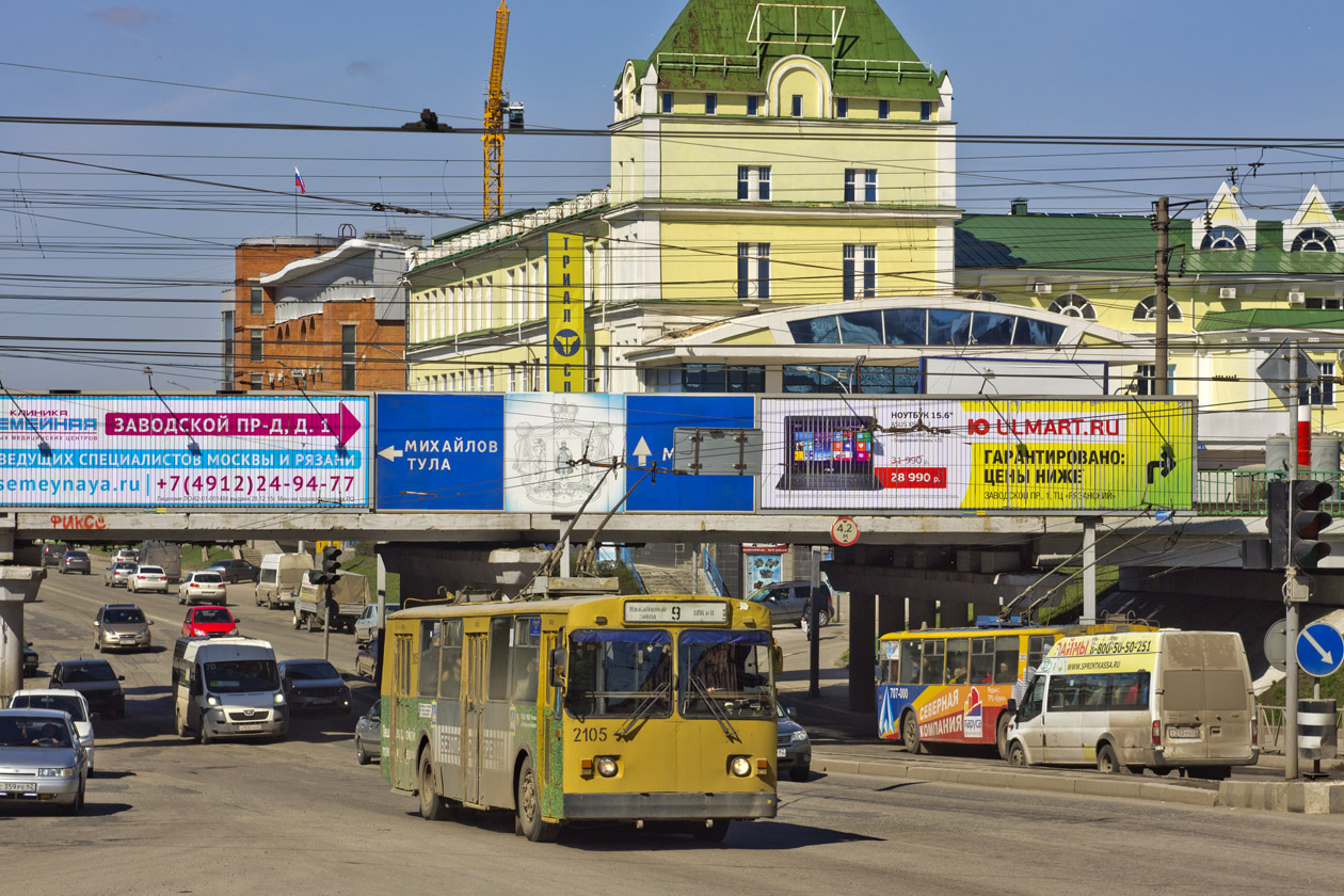 Рязань, ЗиУ-682Г-018 [Г0Р] № 2105