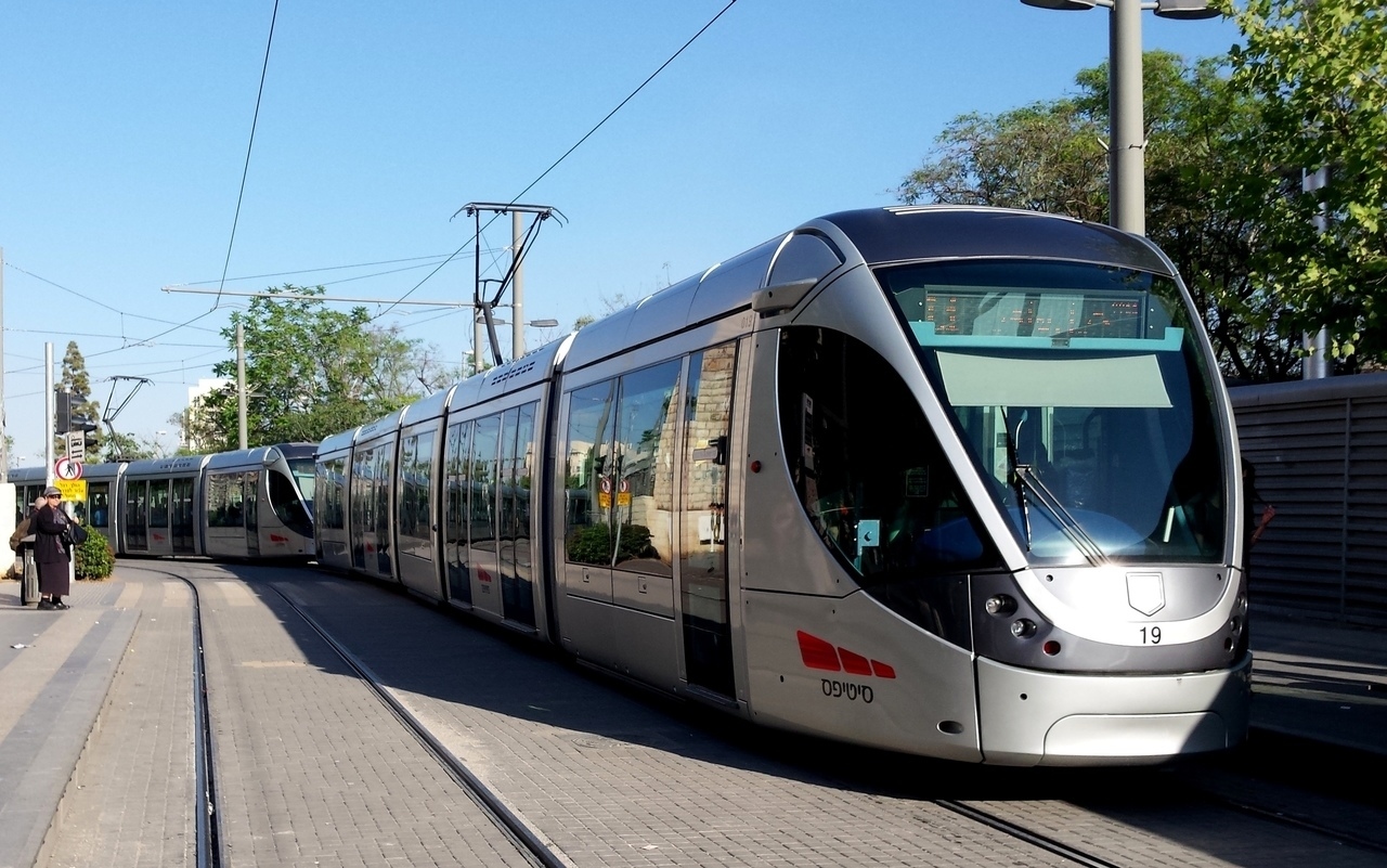 Jerozolima, Alstom Citadis 302 Nr 19