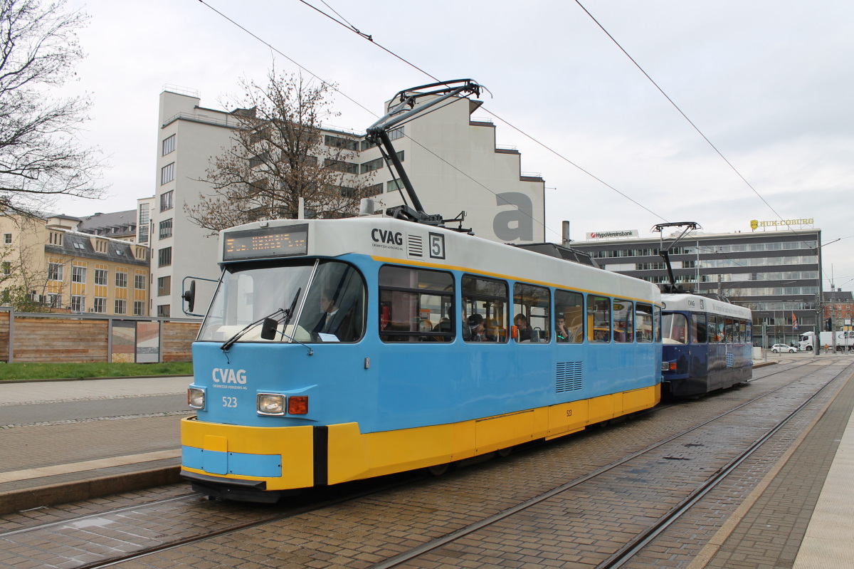 Хемниц, Tatra T3DM № 523