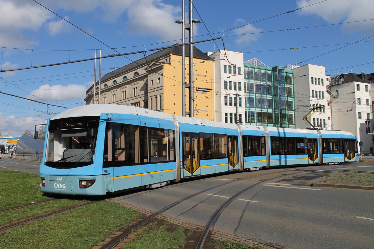 Chemnitz, Bombardier 6NGT-LDZ # 903 Chemnitz, Bombardier 6NGT-LDZ # 903
