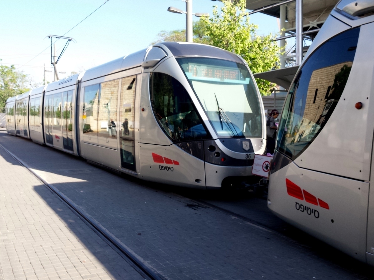 Иерусалим, Alstom Citadis 302 № 36
