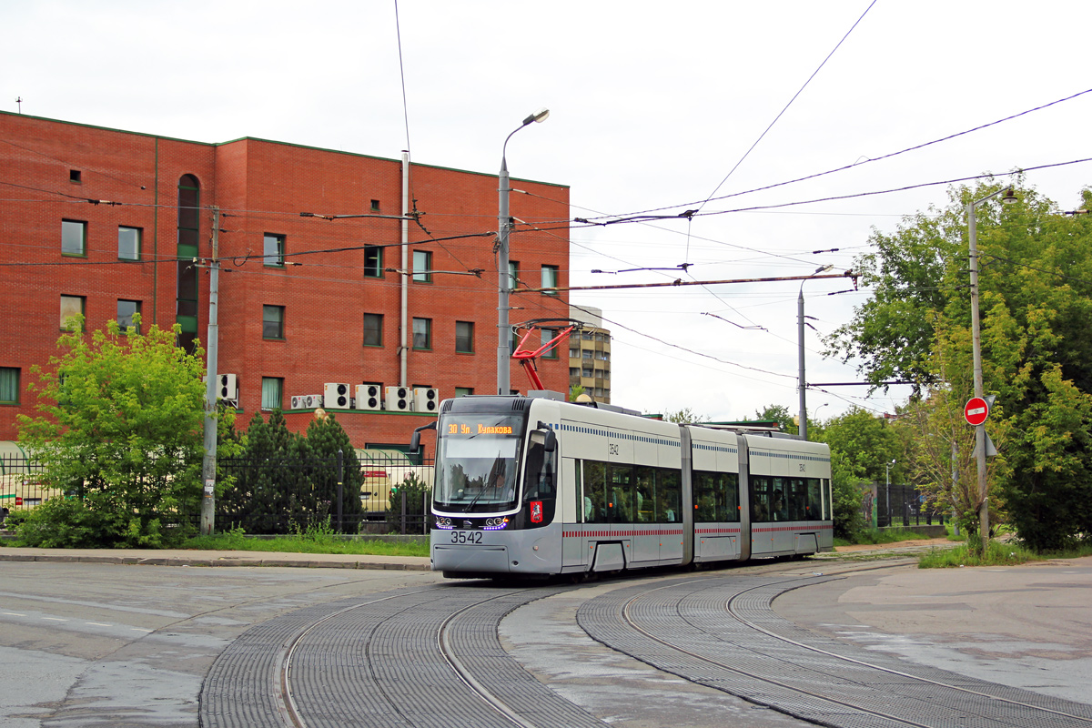 Москва, 71-414 (Pesa Fokstrot) № 3542 Москва, 71-414 (Pesa Fokstrot) № 3542