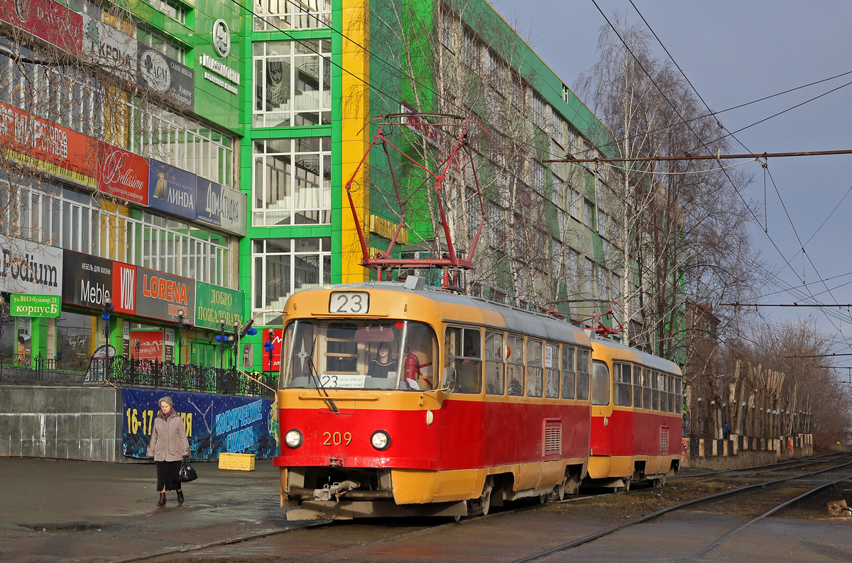Екатеринбург, Tatra T3SU № 209