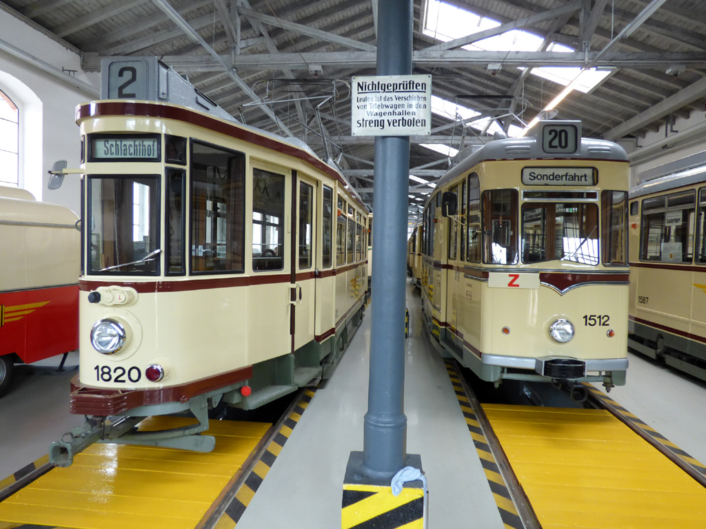 Дрезден, Busch Kleiner Hecht № 1820 (201 304); Дрезден, Gotha T59E № 1512 (201 311)