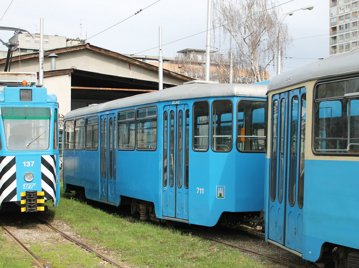 Zagreba, Đuro Đaković TP-1Z № 711