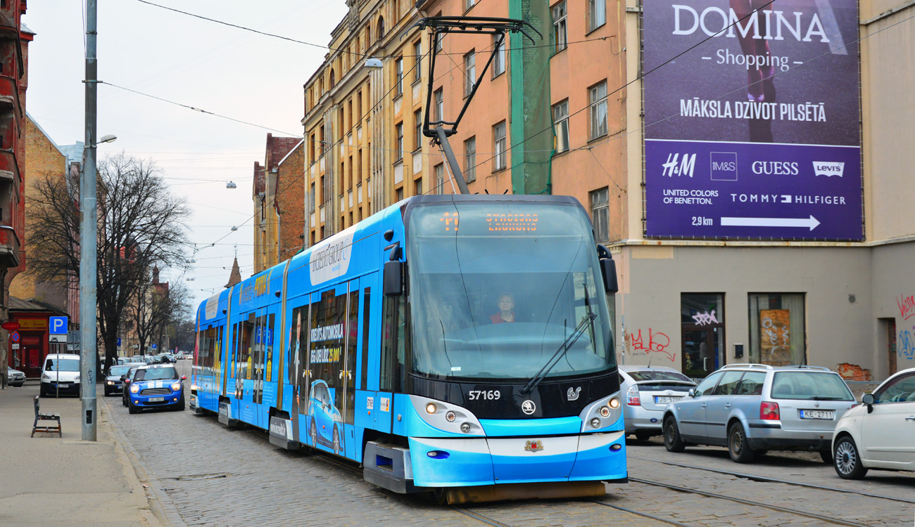 Рига, Škoda 15T ForCity Alfa Riga № 57169