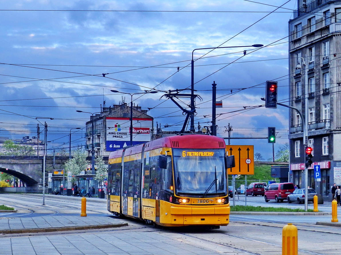 Варшава, PESA Jazz 134N № 3806