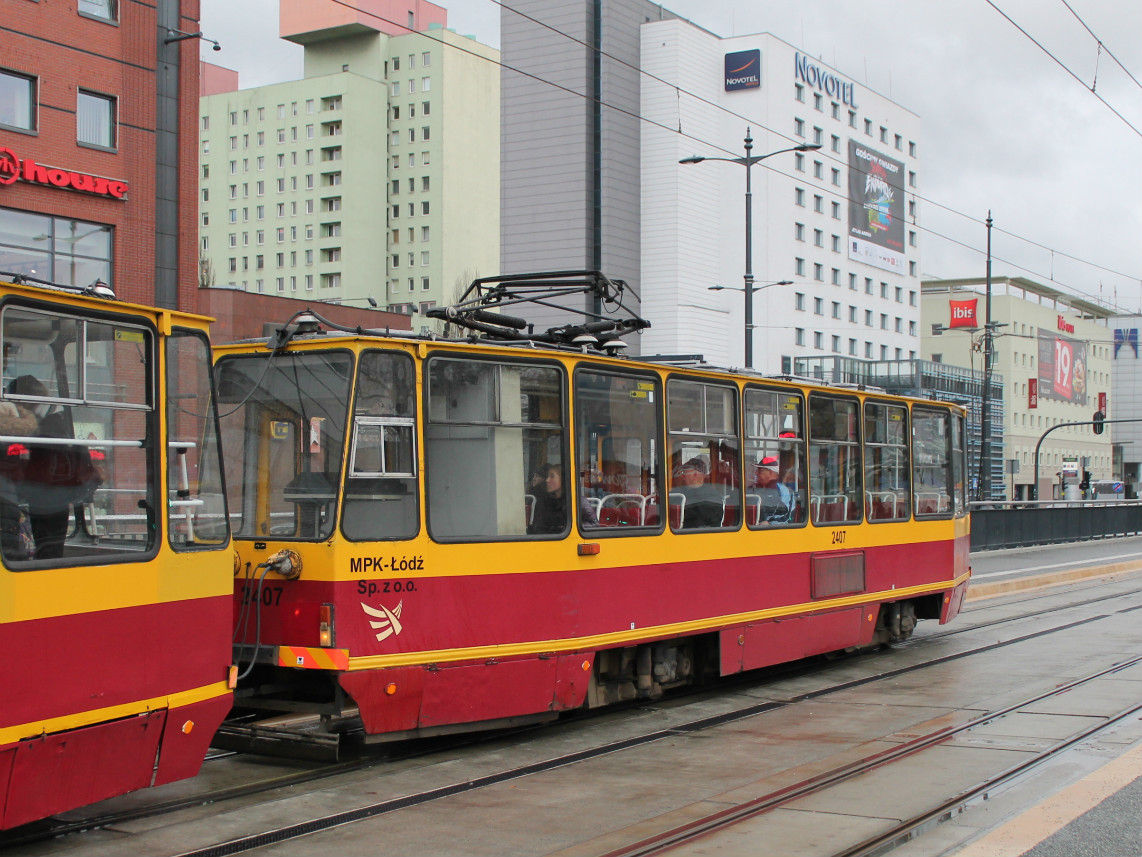 Лодзь, Konstal 805Na № 2407