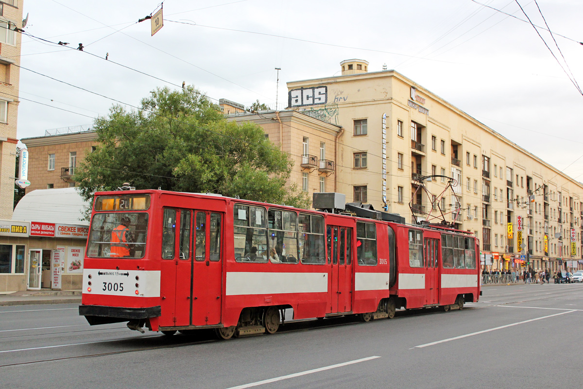 Санкт-Петербург, ЛВС-86К № 3005
