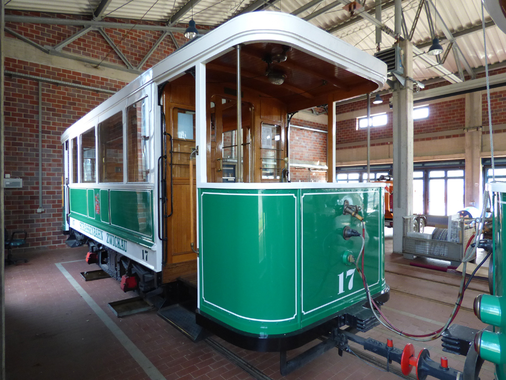 Zwickau, Esslingen 2-axle trailer car № 17