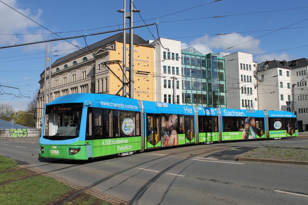 Хемниц, Bombardier 6NGT-LDZ № 909