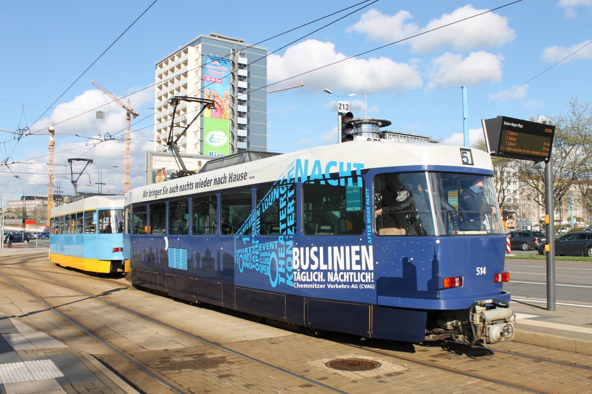 Хемниц, Tatra T3DM № 514