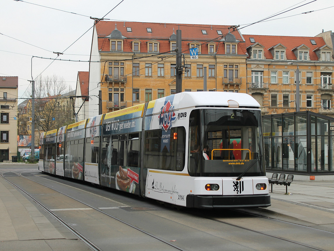 Дрезден, Bombardier NGT 8 DD № 2704