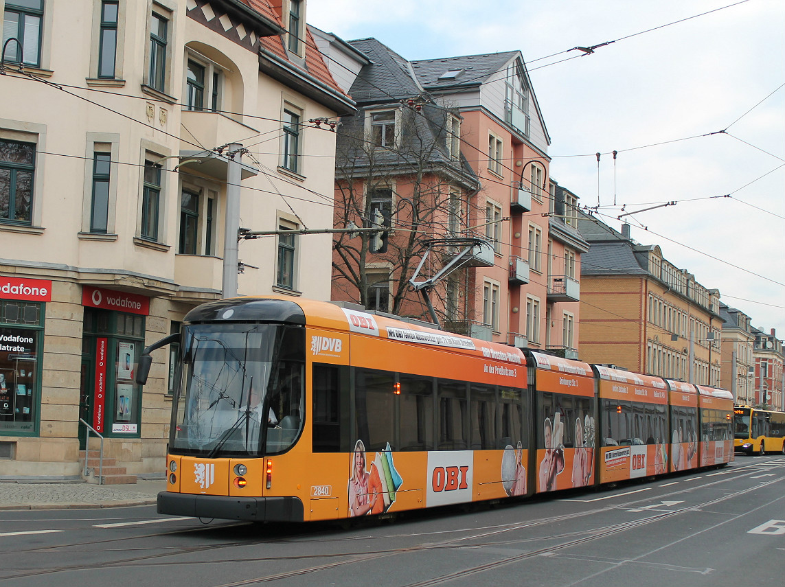 Дрезден, Bombardier NGT D12 DD № 2840 Дрезден, Bombardier NGT D12 DD № 2840