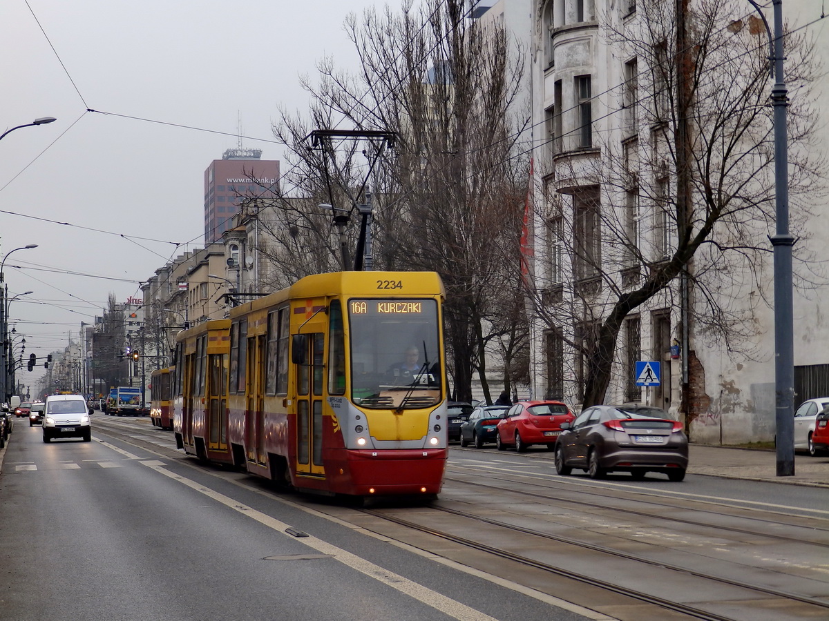 Лодзь, Konstal 805NaND № 2234