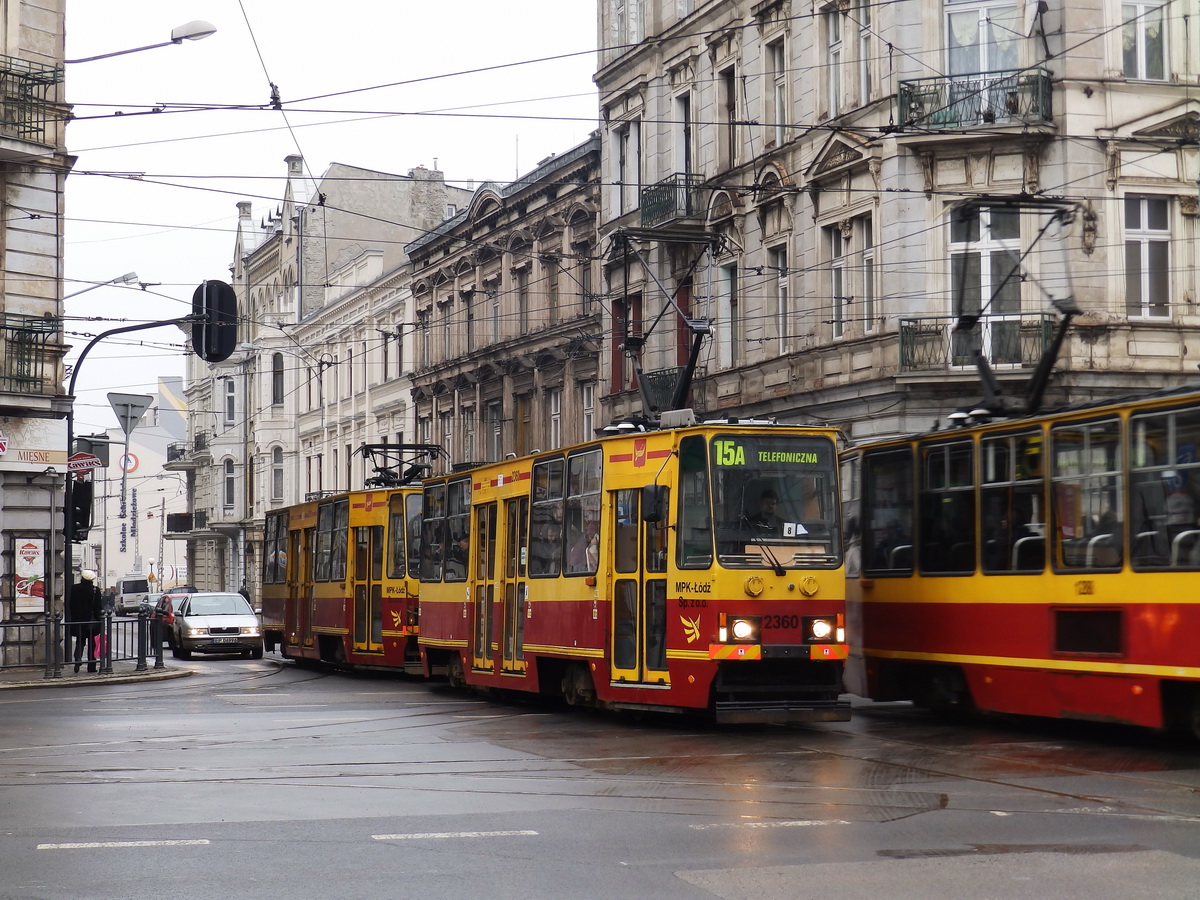 Лодзь, Konstal 805Na № 2360