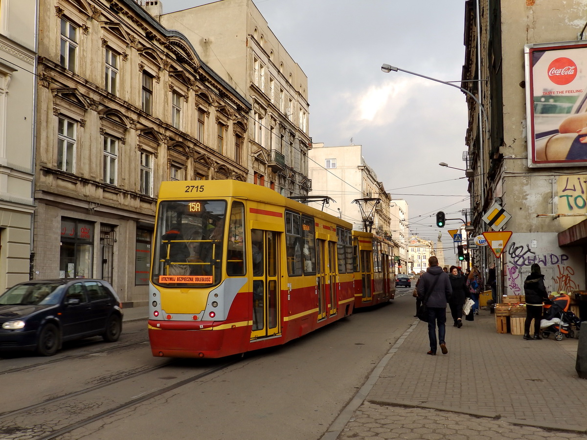 Лодзь, Konstal 805NaND/2 № 2715