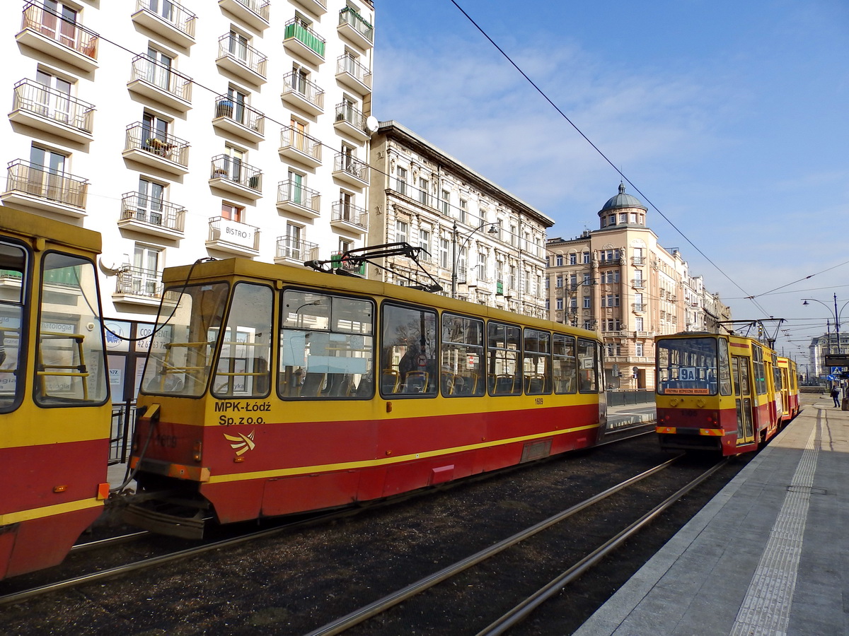 Лодзь, Konstal 805NaND/2 № 1609