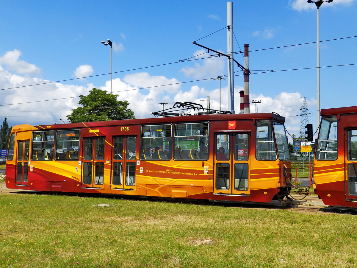 Лодзь, Konstal 805NaND/2 № 1706