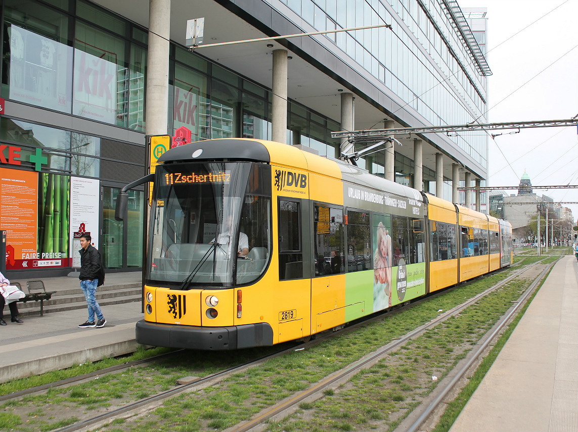 Дрезден, Bombardier NGT D12 DD № 2819