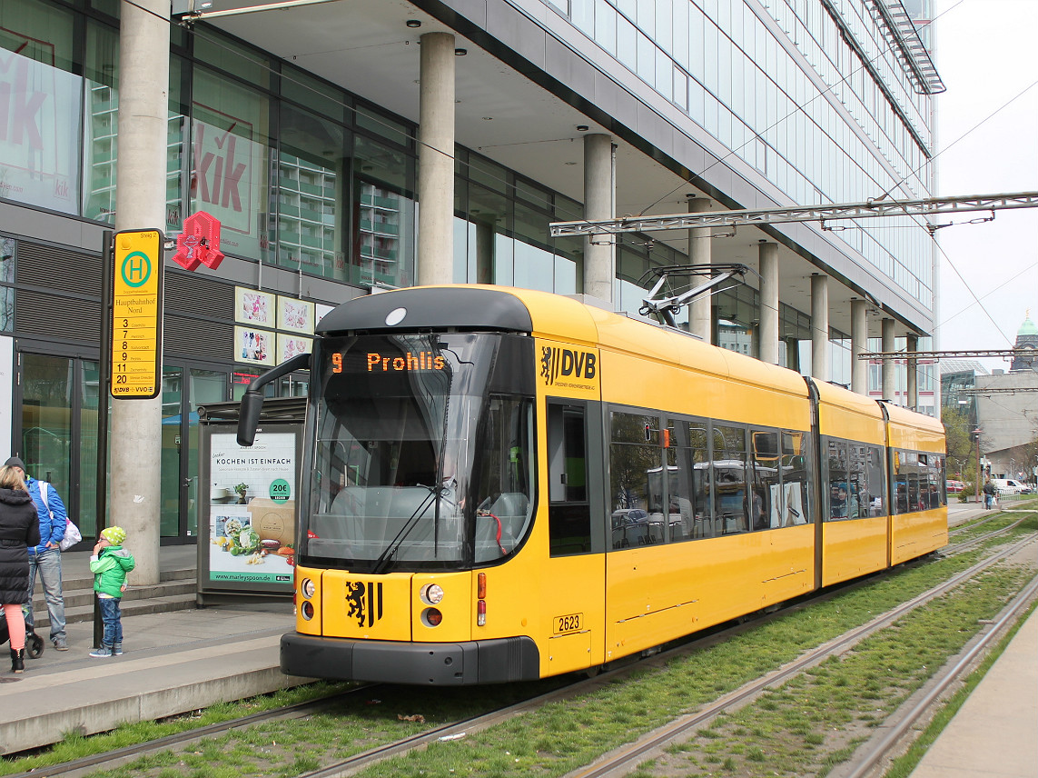 Dresden, Bombardier NGT D8 DD 	 nr. 2623