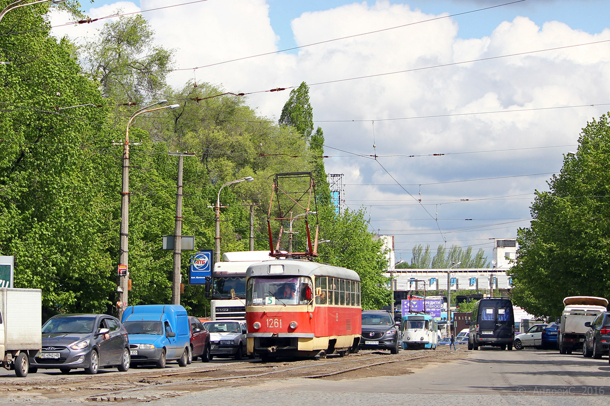Днепр, Tatra T3SU № 1261