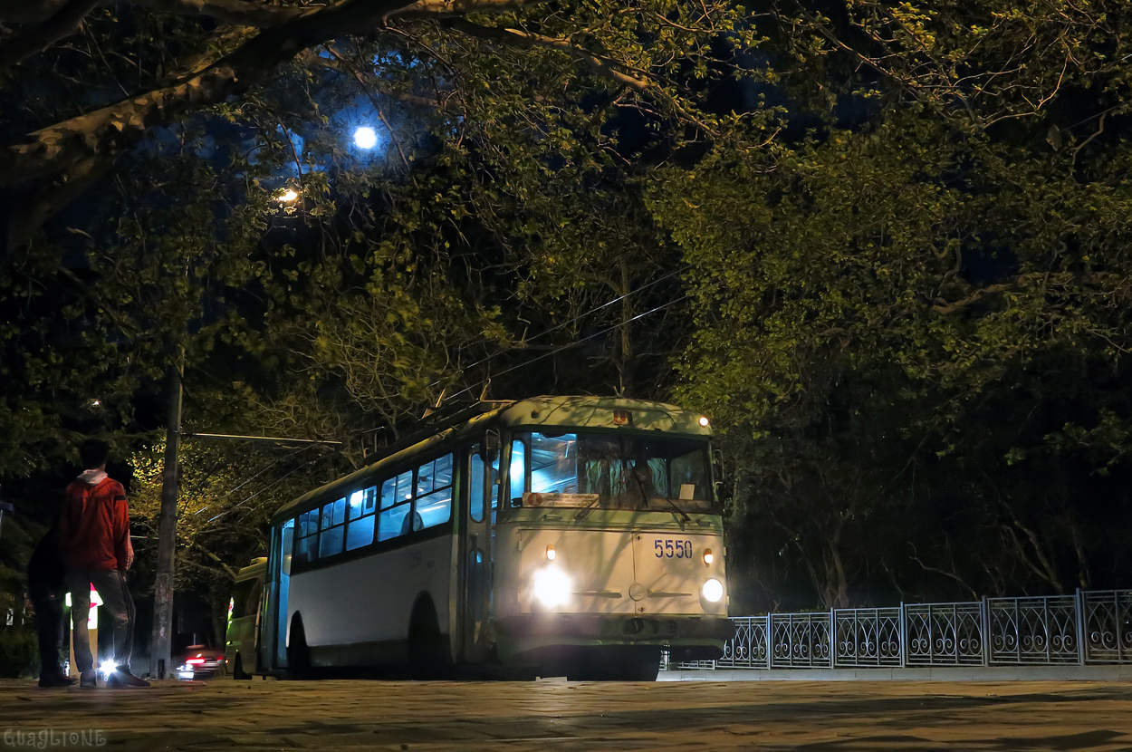 Крымский троллейбус, Škoda 9Tr21 № 5550