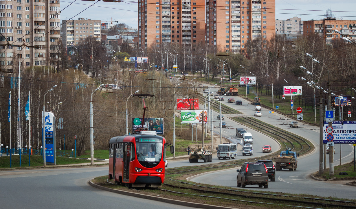 Ижевск, Tatra T3K «Иж» № 1506