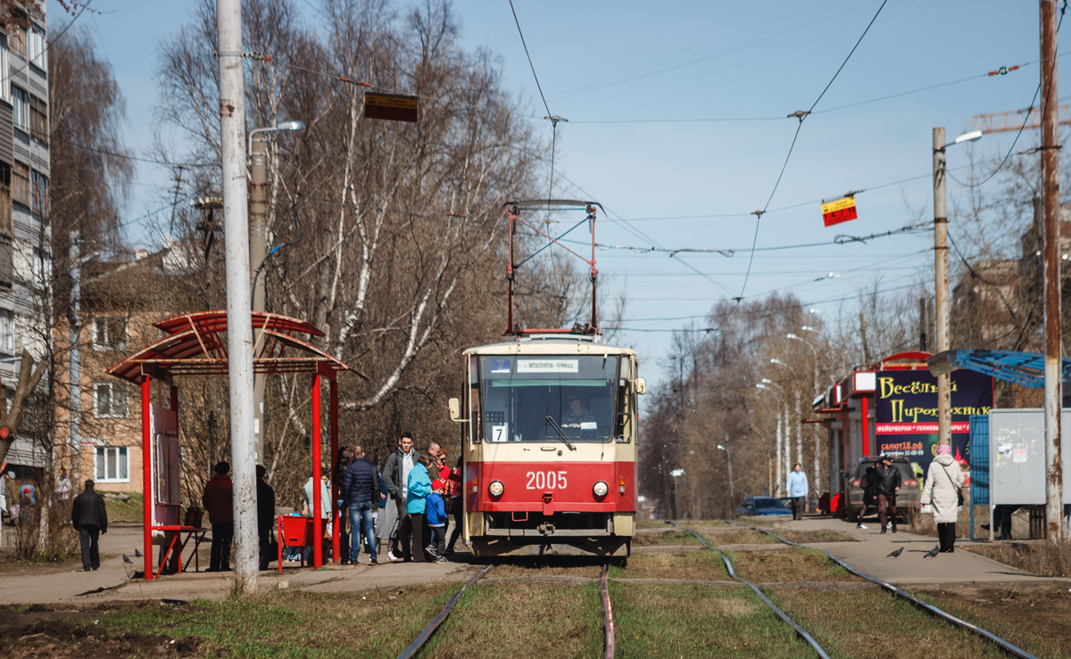 Ижевск, Tatra T6B5SU № 2005