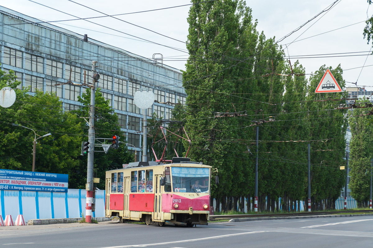 Нижний Новгород, Tatra T6B5SU № 2913