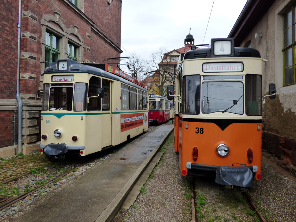 Наумбург, Gotha T57 № 38; Наумбург, Reko TZ70 № 50