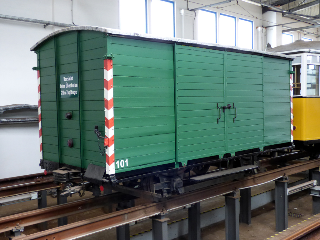 Гота, Двухосный прицепной вагон № 101