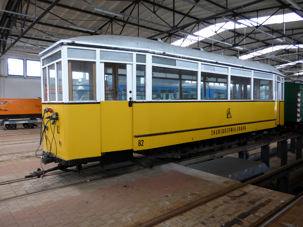 Gotha, Gotha 2-axle trailer car № 82